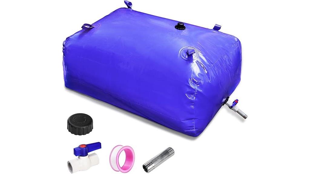 100 gallon water storage bladder