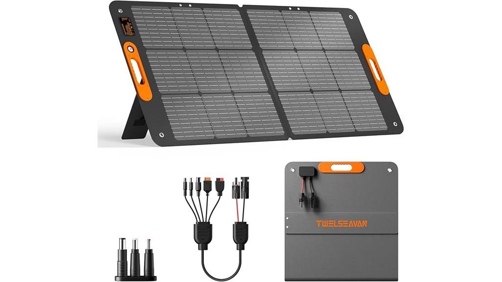 110w portable solar panel