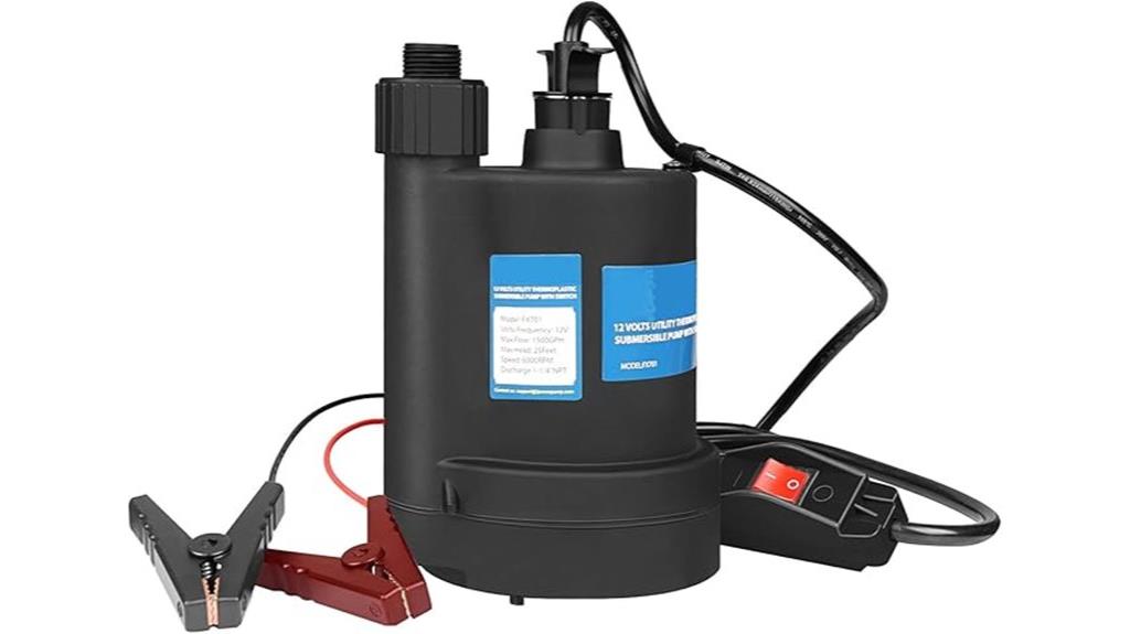 12v submersible water pump