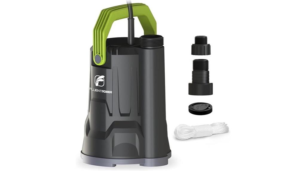 1 2hp submersible pump