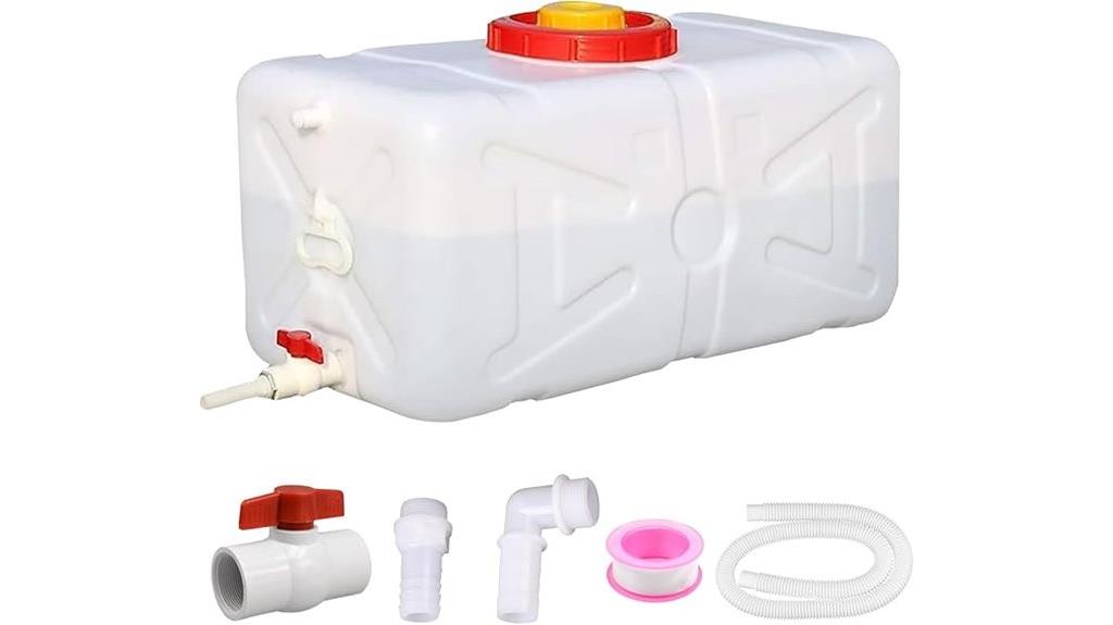 20 gallon water storage