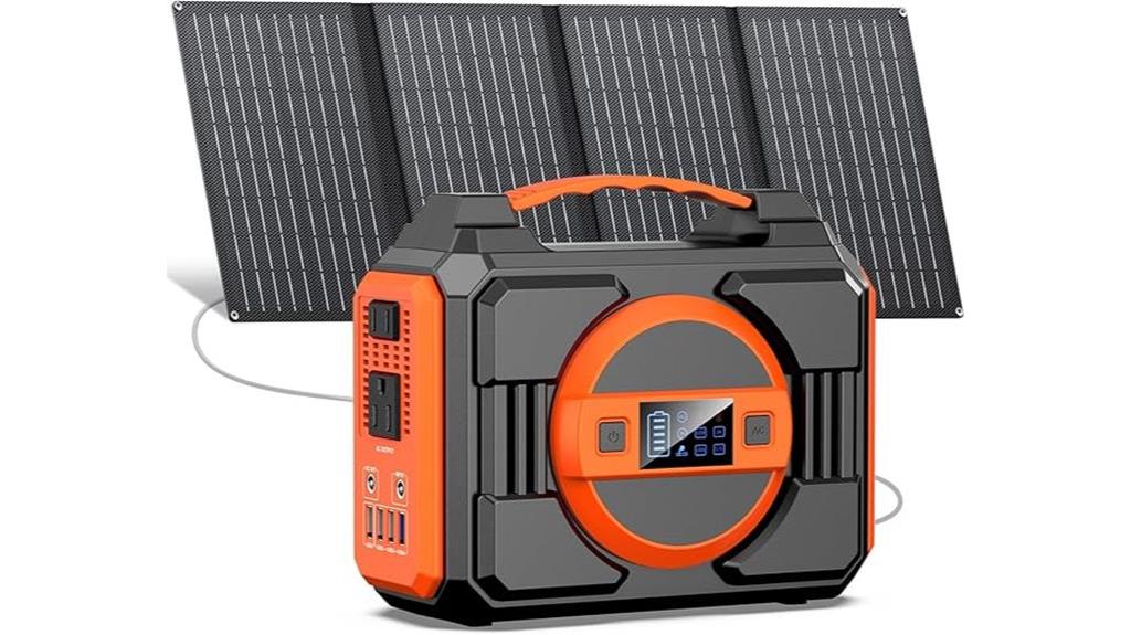 300w solar generator bundle