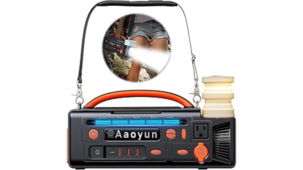 300w solar power generator