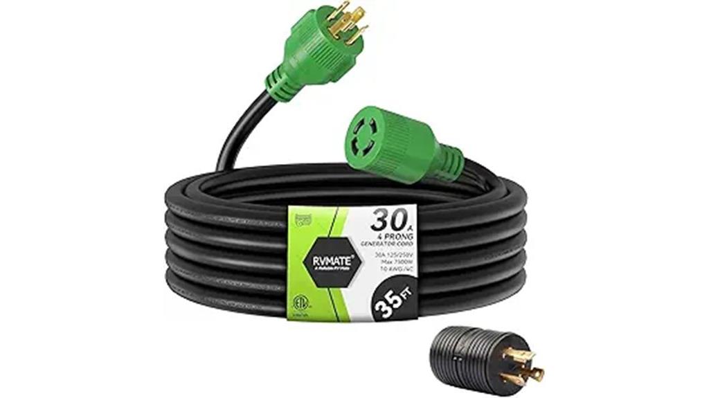 30 amp 35 feet extension