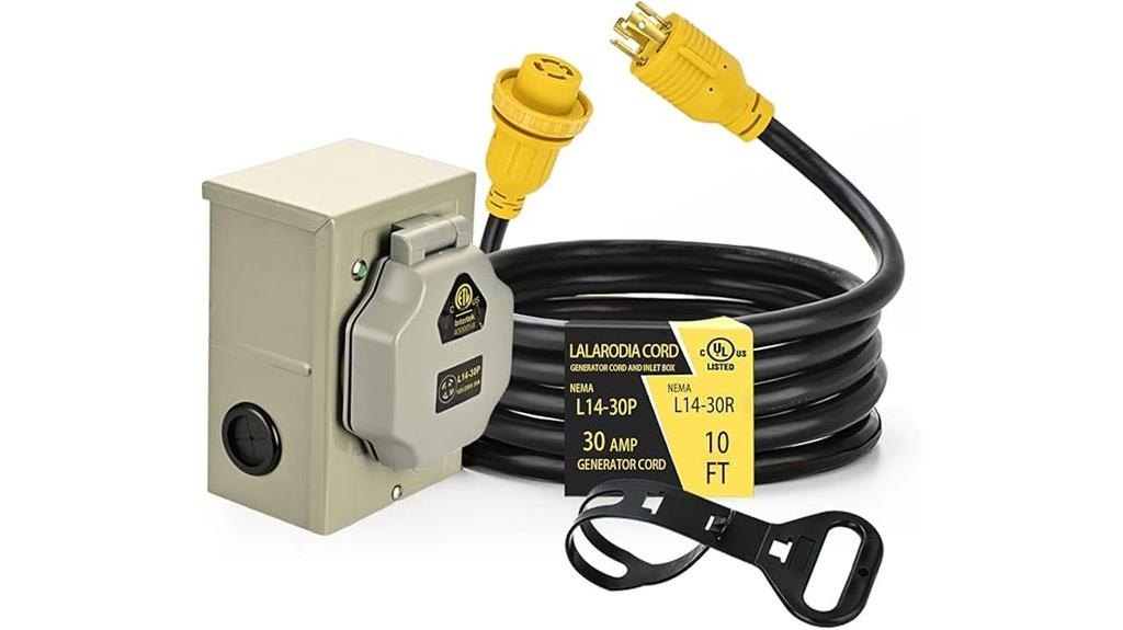 30 amp generator cord