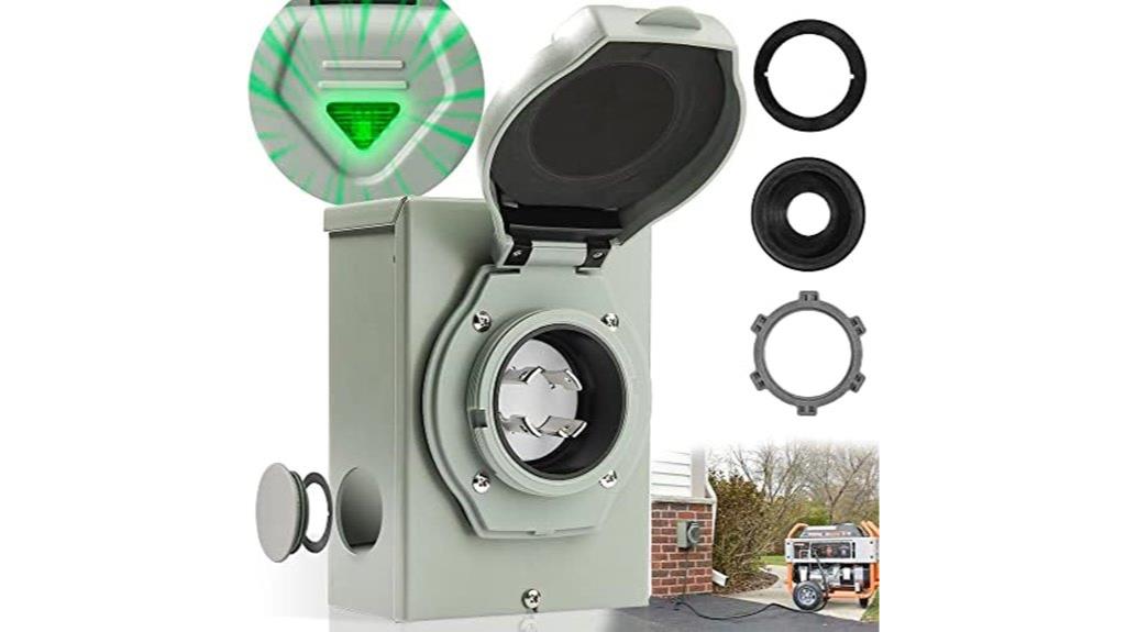 30 amp generator inlet