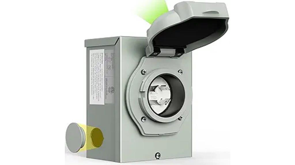 30 amp power inlet