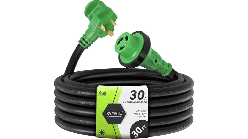 30 foot rv power cord
