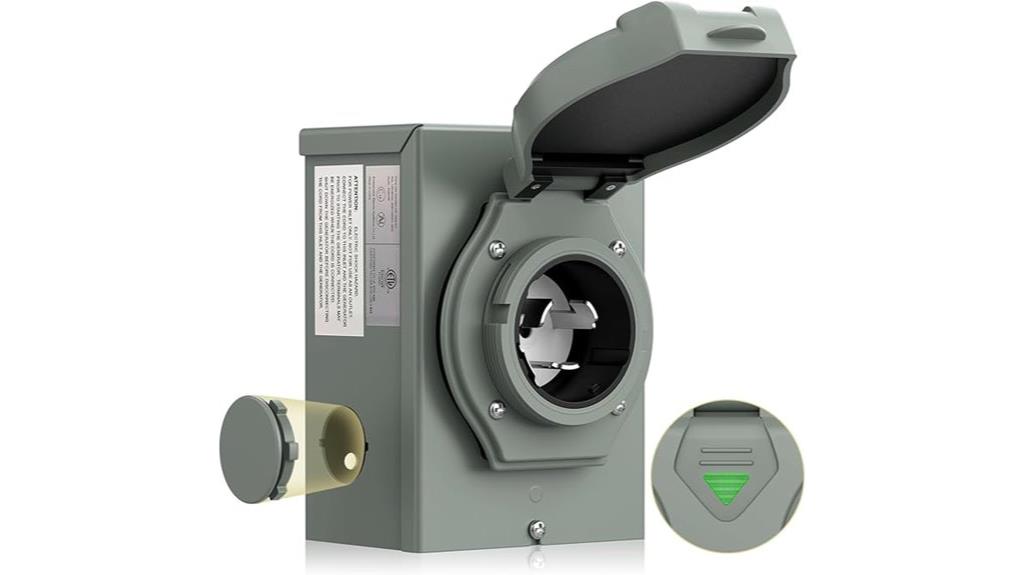 50 amp generator inlet