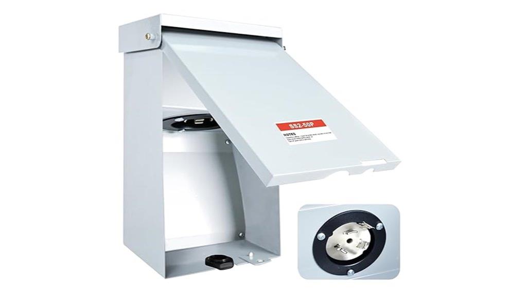 50 amp generator inlet