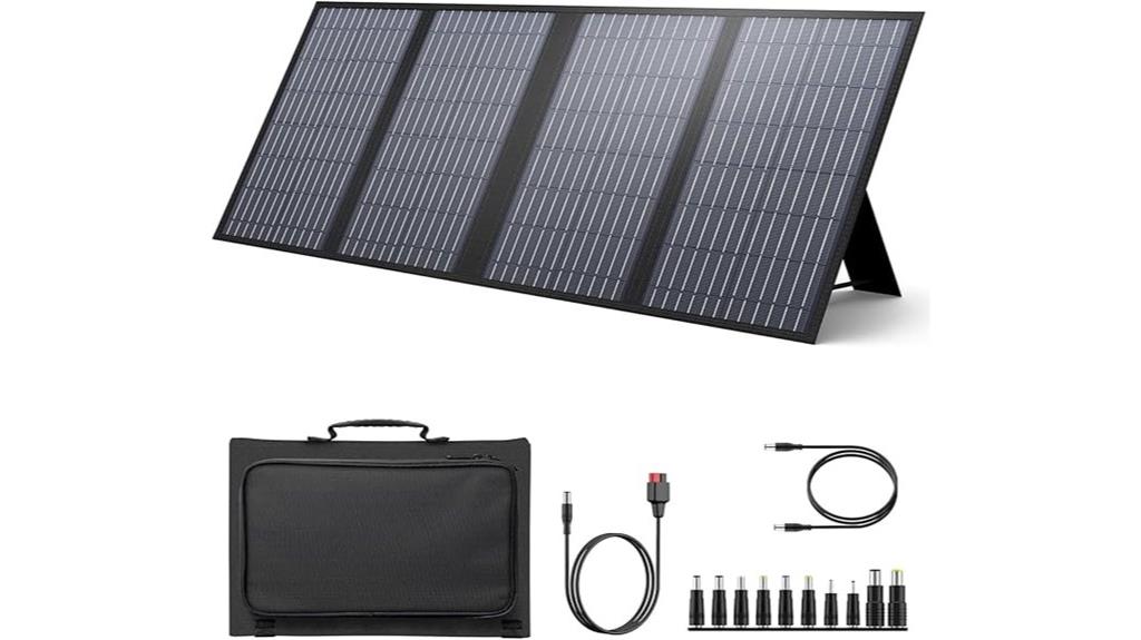 60w foldable solar charger
