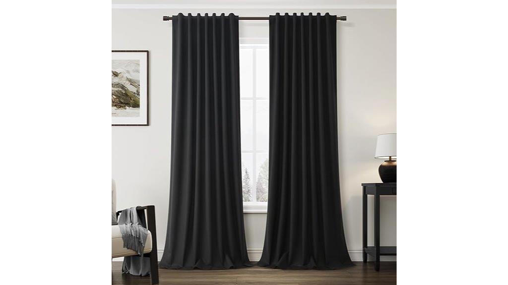 84 inch blackout curtain panels