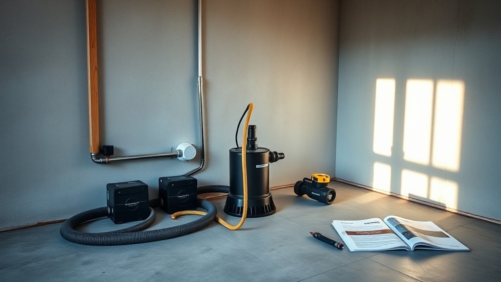 advanced sump pump backup installation