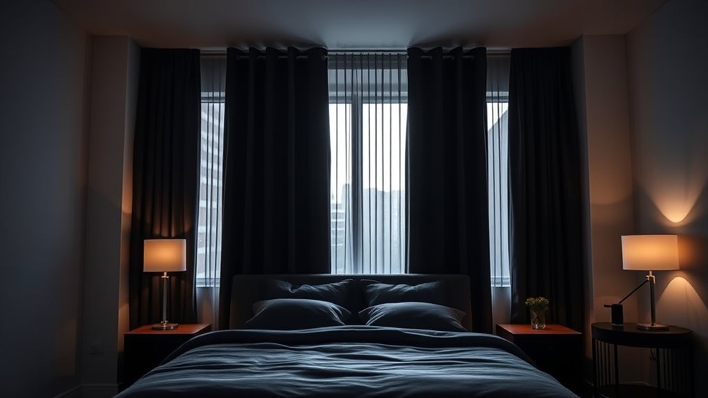 affordable blackout curtain set
