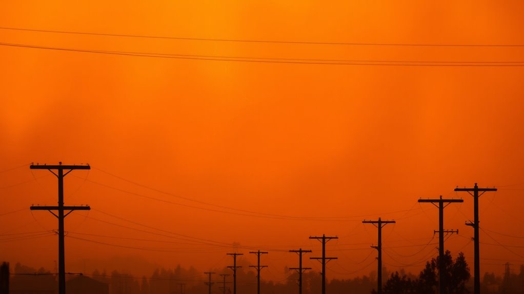 air pollution disrupts power systems