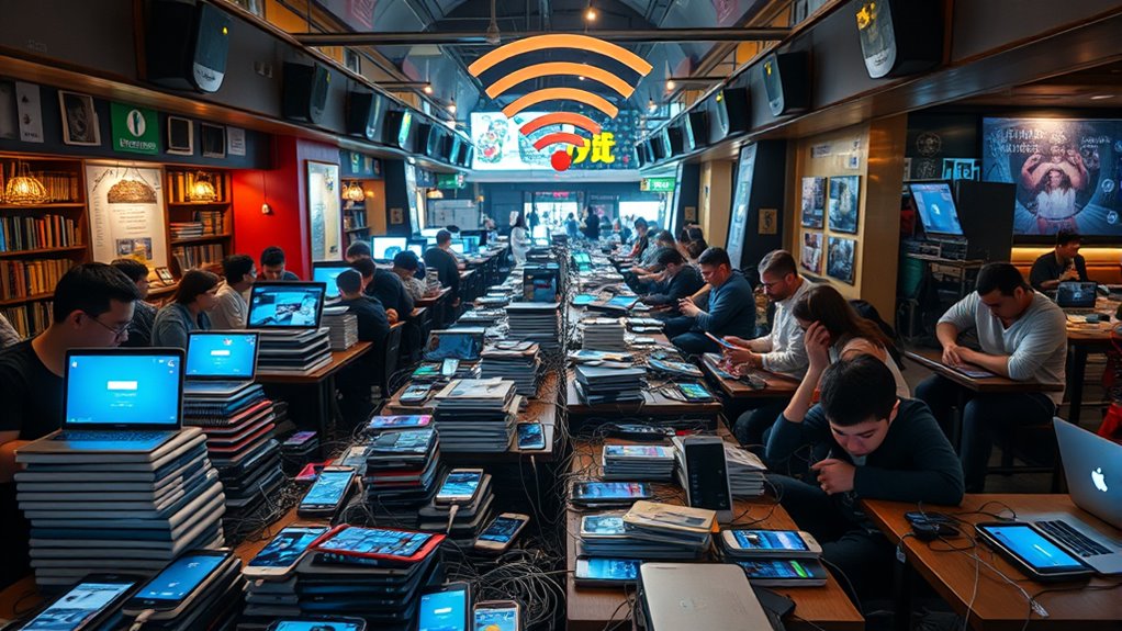 avoid overcrowded networks securely