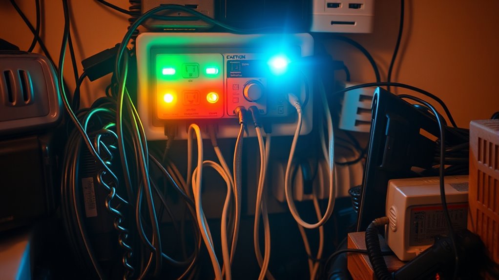 avoid overloading backup system