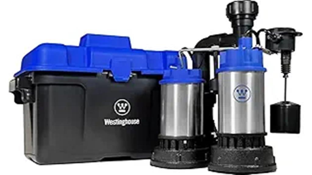 battery backup sump pump
