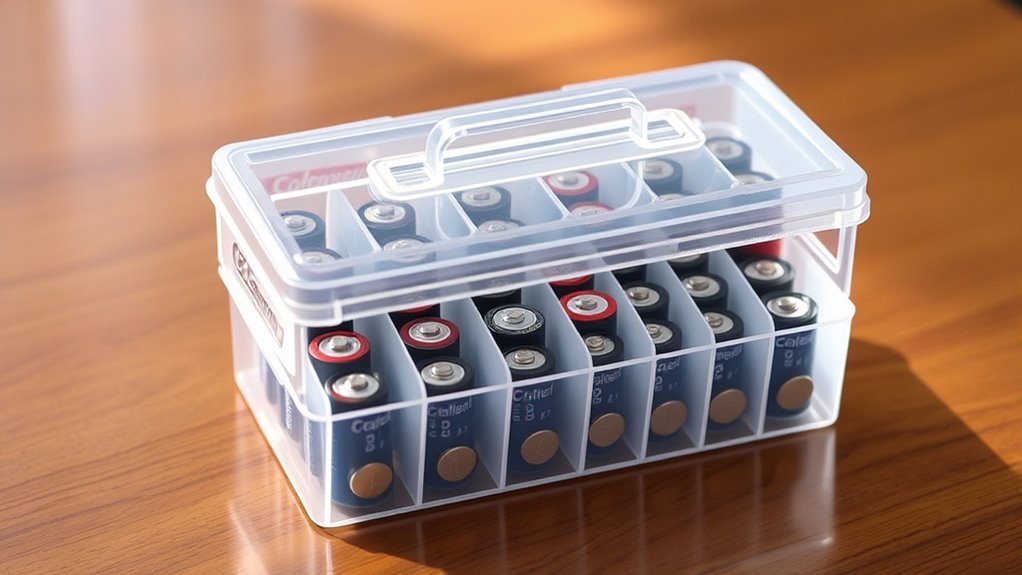 battery organizer selection criteria