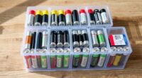 battery organizers for emergencies