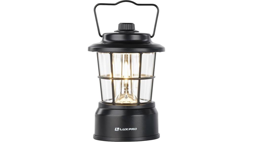 battery powered retro led lantern