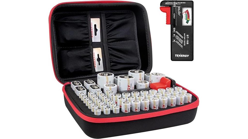 battery storage and tester