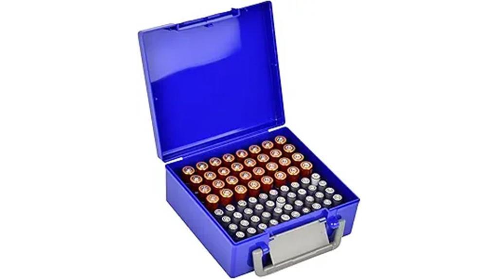 battery storage organizer case
