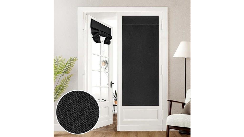 blackout french door curtains