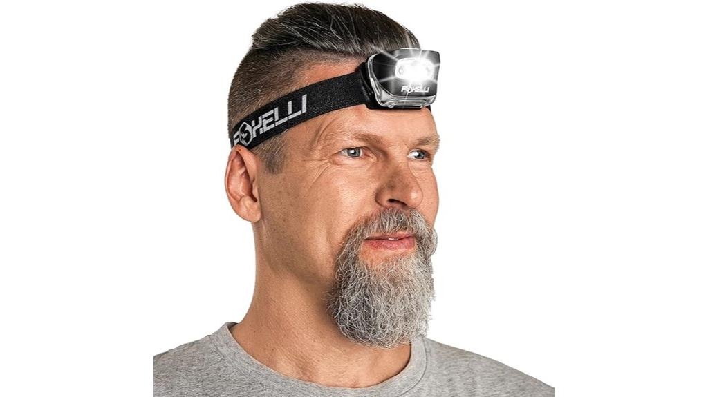 bright hands free outdoor light
