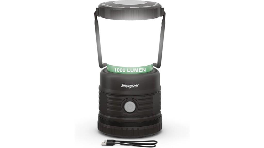 bright water resistant camping lantern