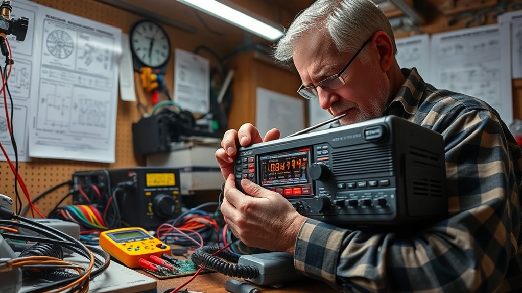 check antenna reduce interference