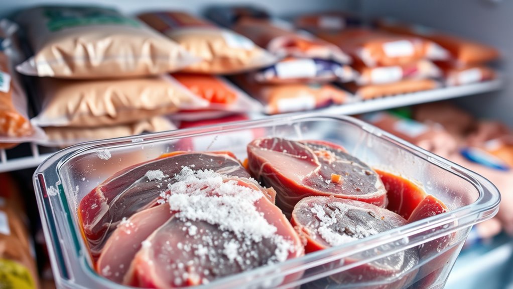 check for freezer spoilage signs