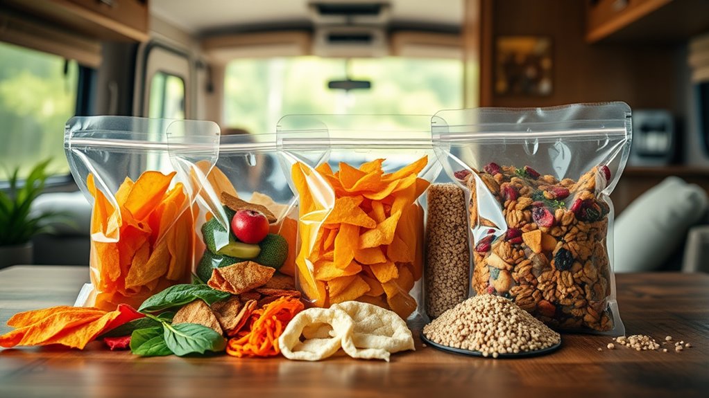 choosing practical travel friendly foods