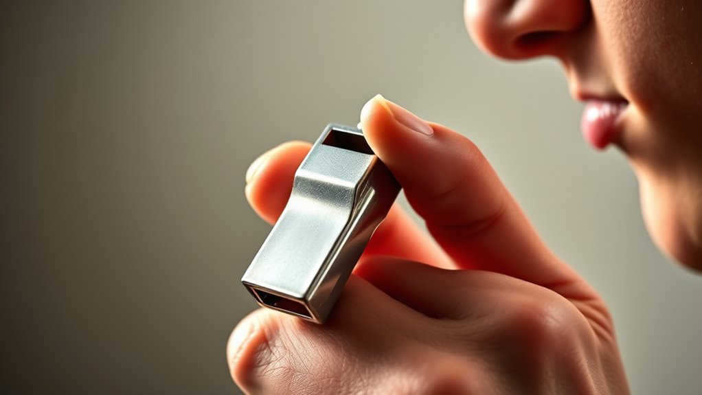 clear consistent whistle communication