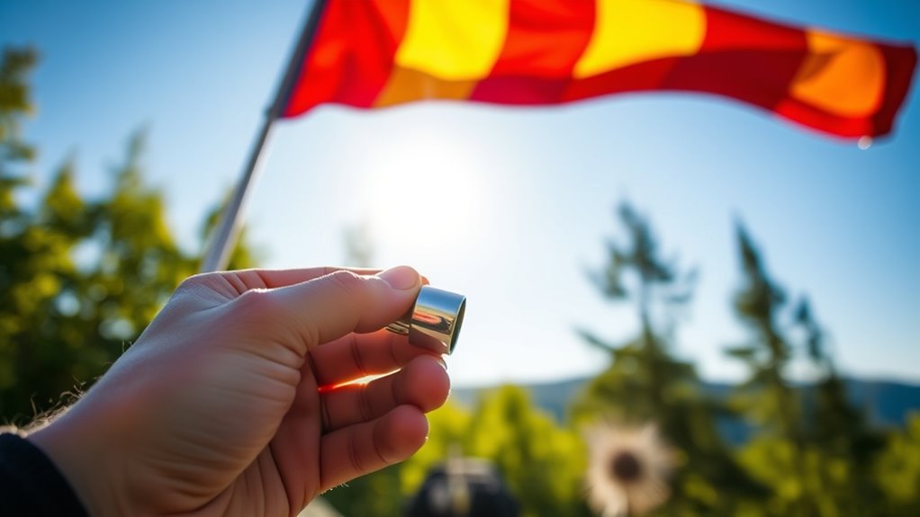 clear outdoor communication signals