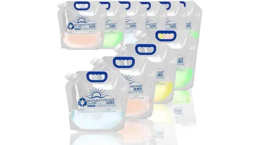 collapsible bpa free water container