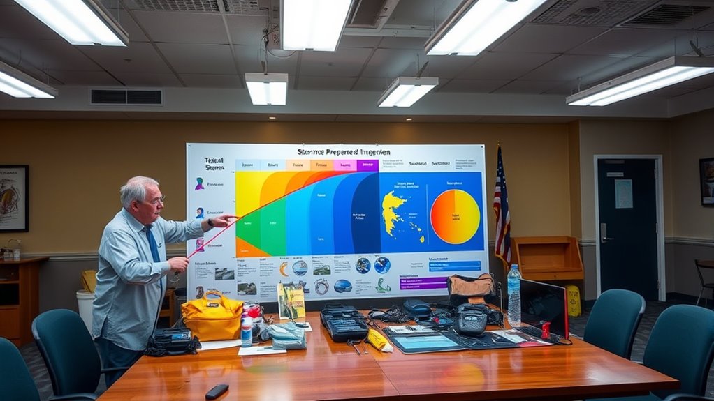 community shelters and emergency kits