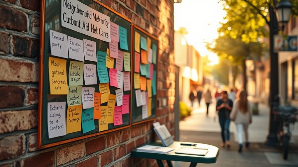 community support fosters trust