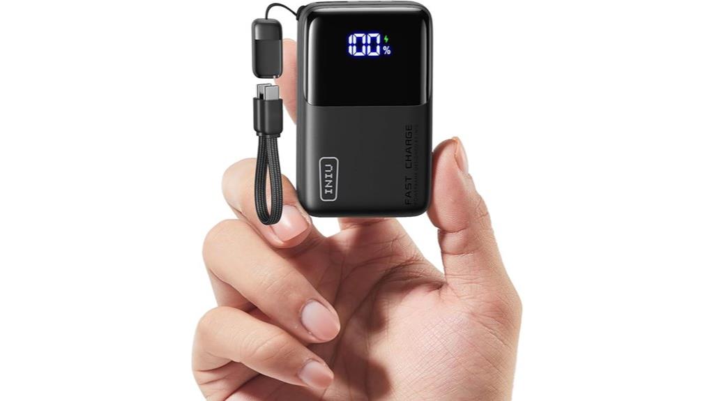 compact 10000mah power bank