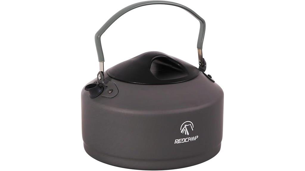 compact redcamp camping kettle