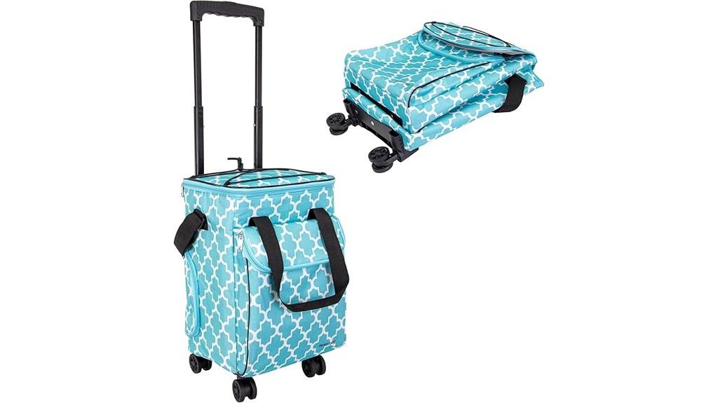 compact smart cooler cart