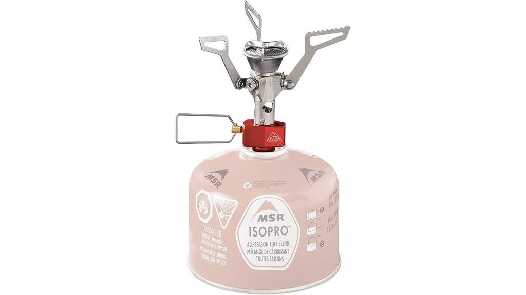 compact ultralight camping stove