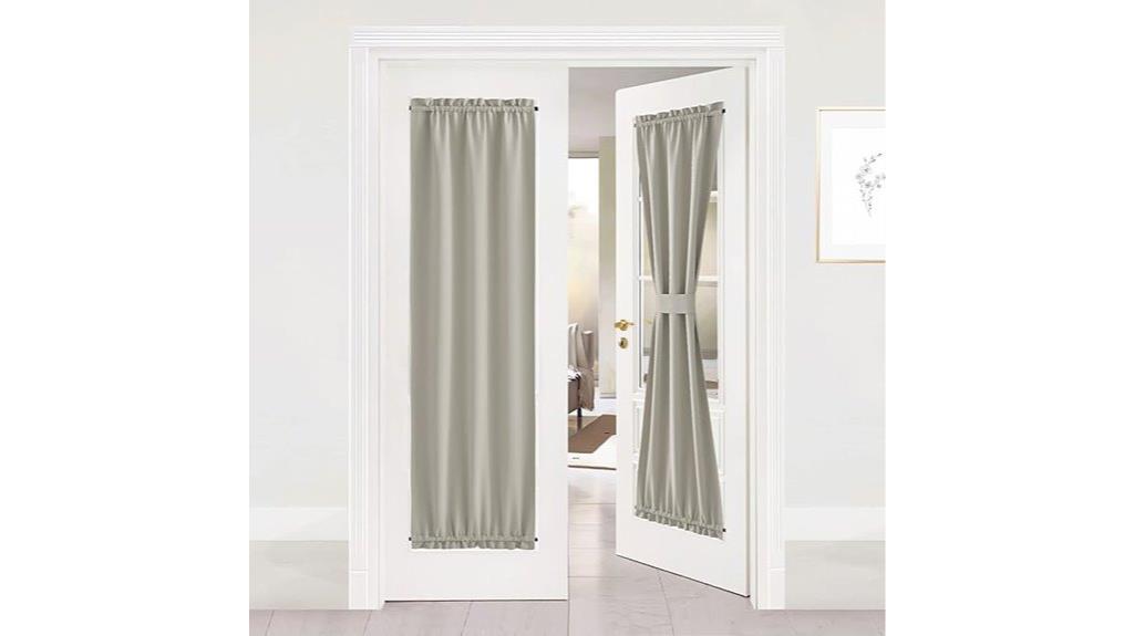 door privacy insulation curtains