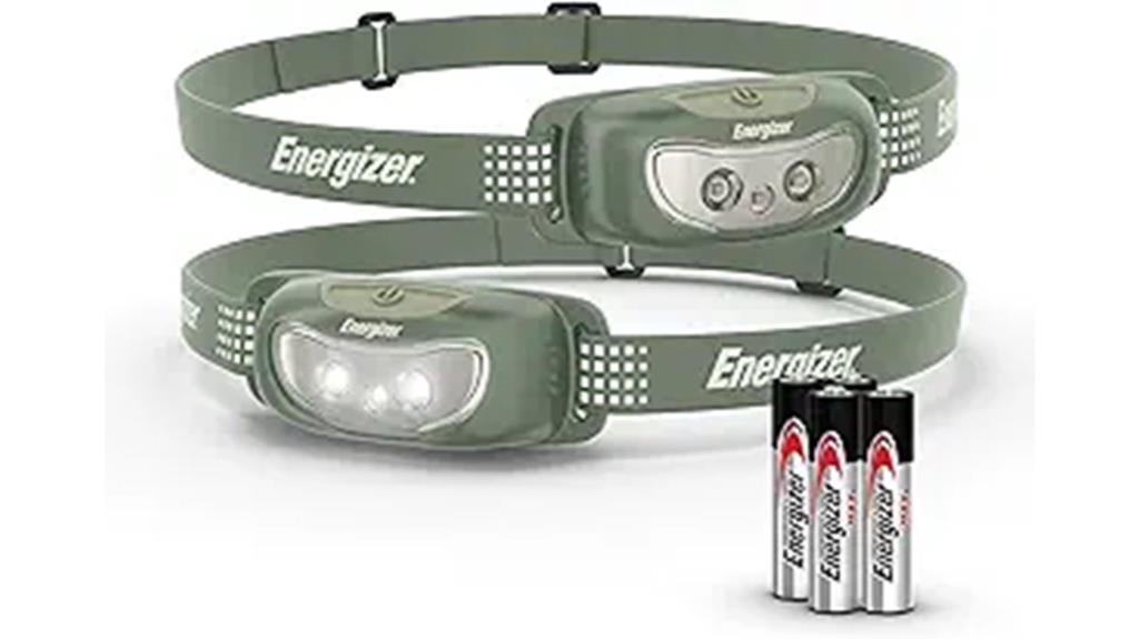 dual led headlamps pack