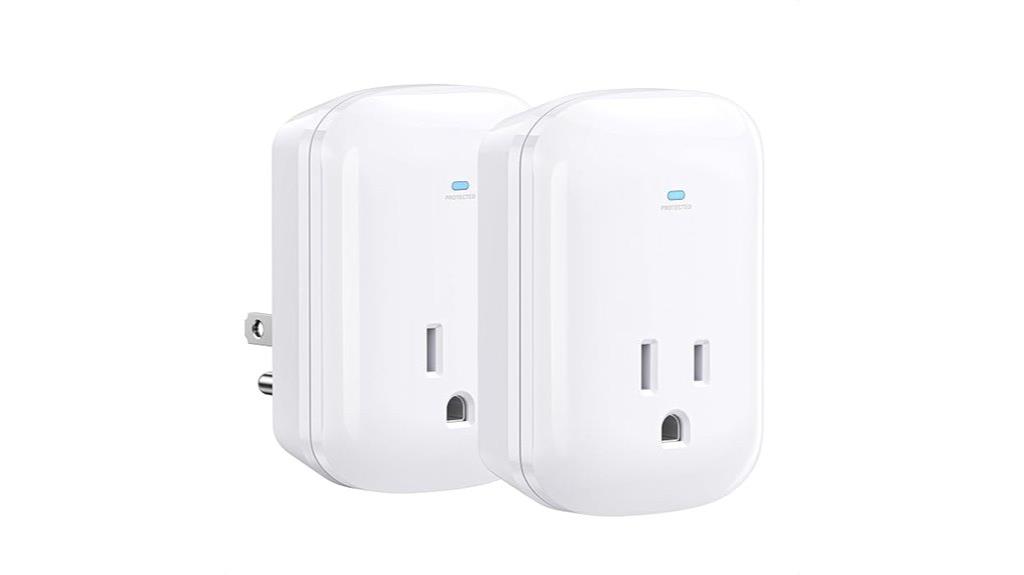 dual outlet surge protectors