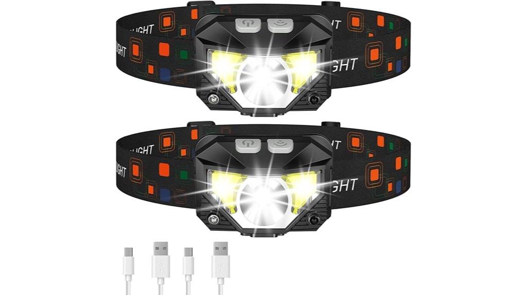 dual rechargeable headlamps