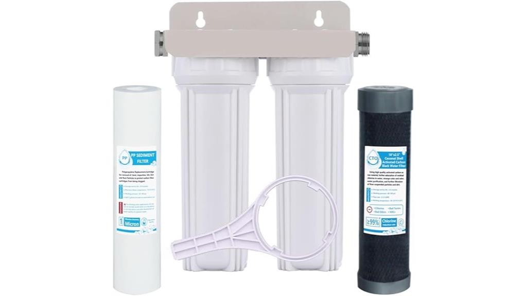 dual water filter system