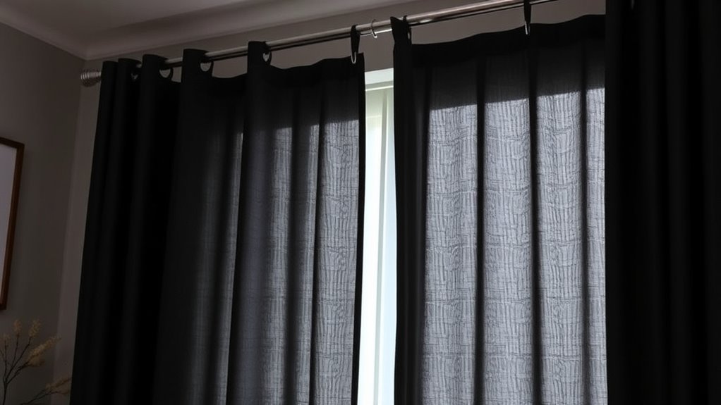effective halloween blackout curtains