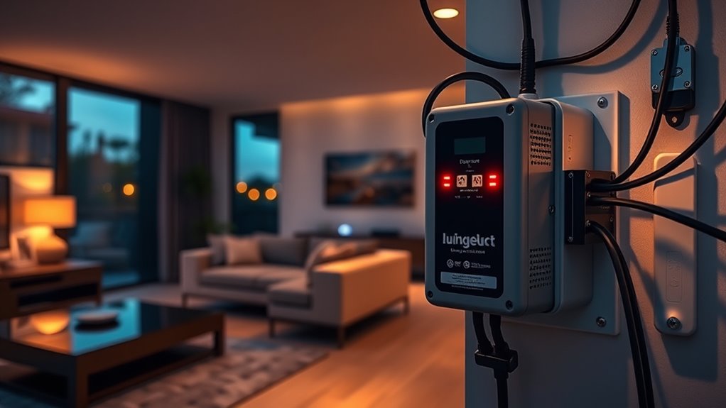 electrical surges damage devices
