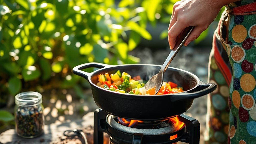 emergency power free cooking